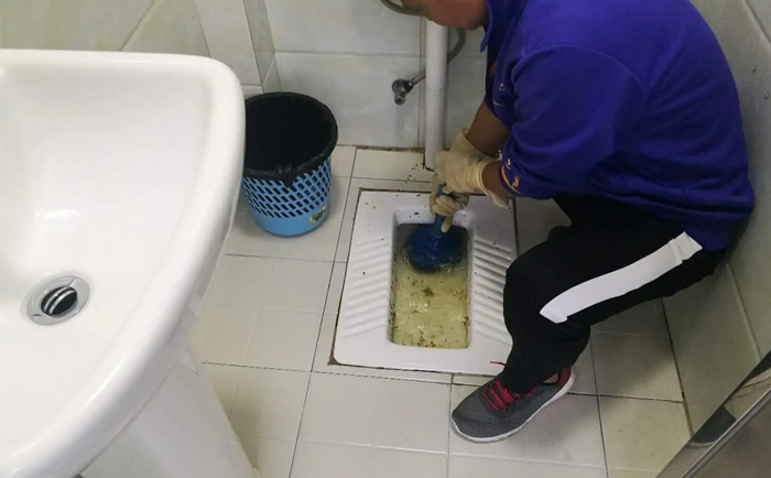沙嘴街道疏通蹲坑